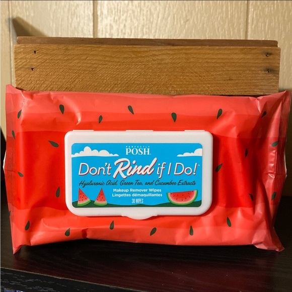Perfectly Posh Skincare Posh Dont Rind If I Do Makeup Remover Wipes